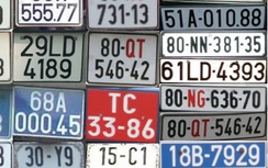 Xe của cơ quan nào được cấp biển 80A, 80B?